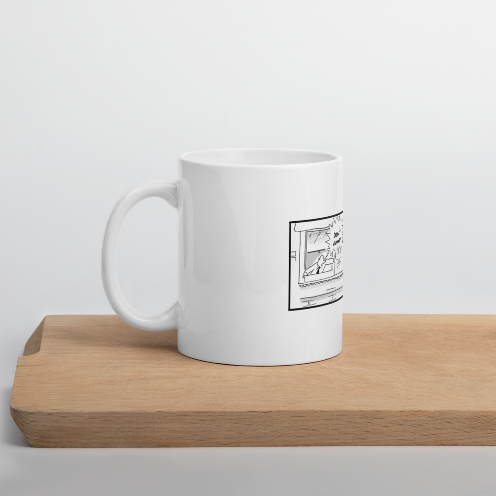 White Glossy Mug
