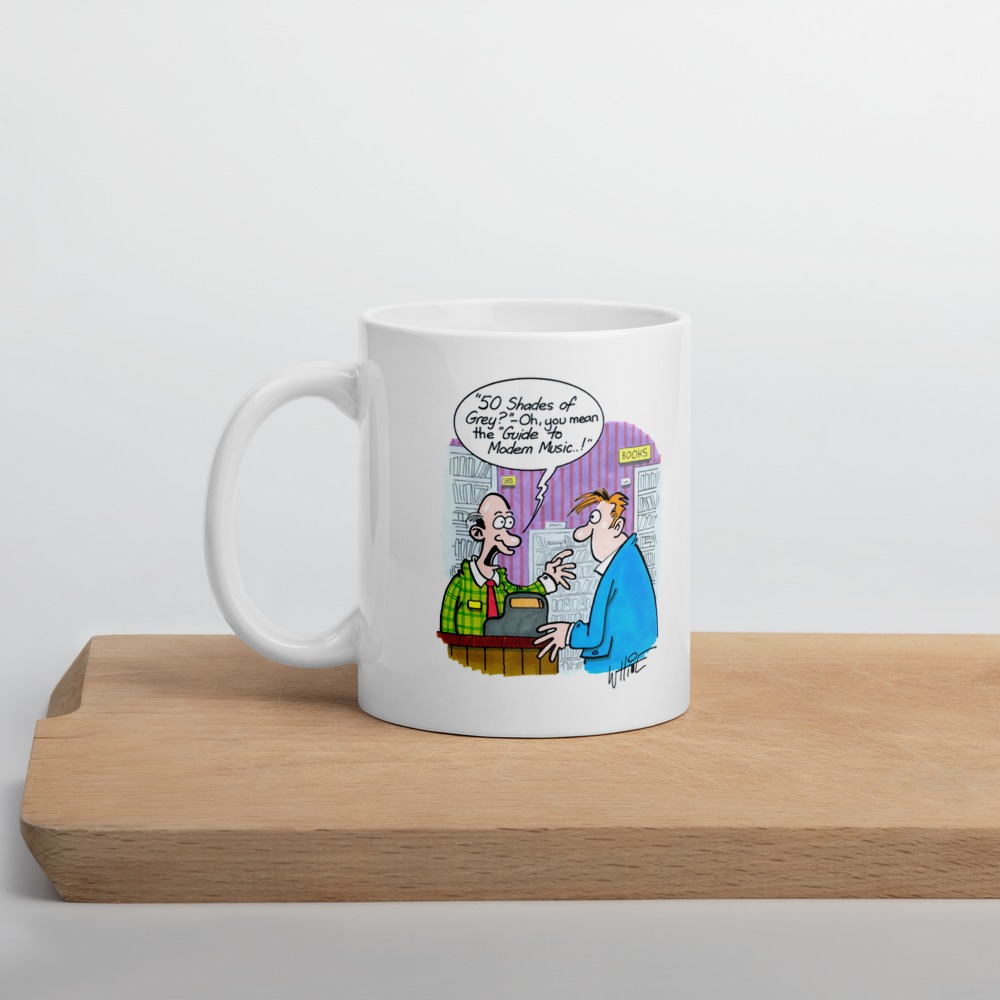 White Glossy Mug