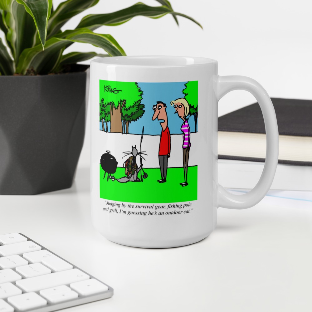White Glossy Mug