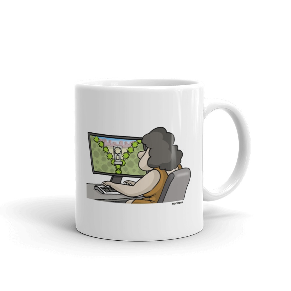 White Glossy Mug