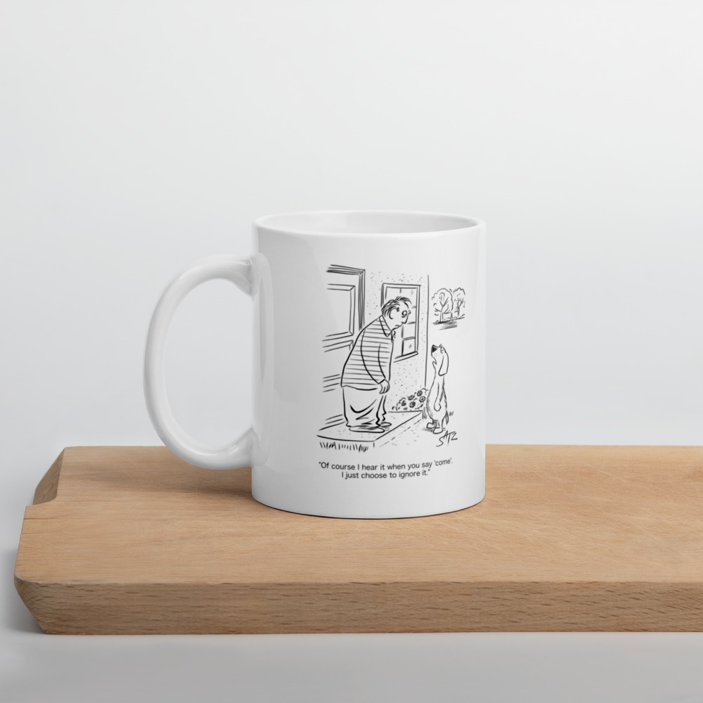 White Glossy Mug