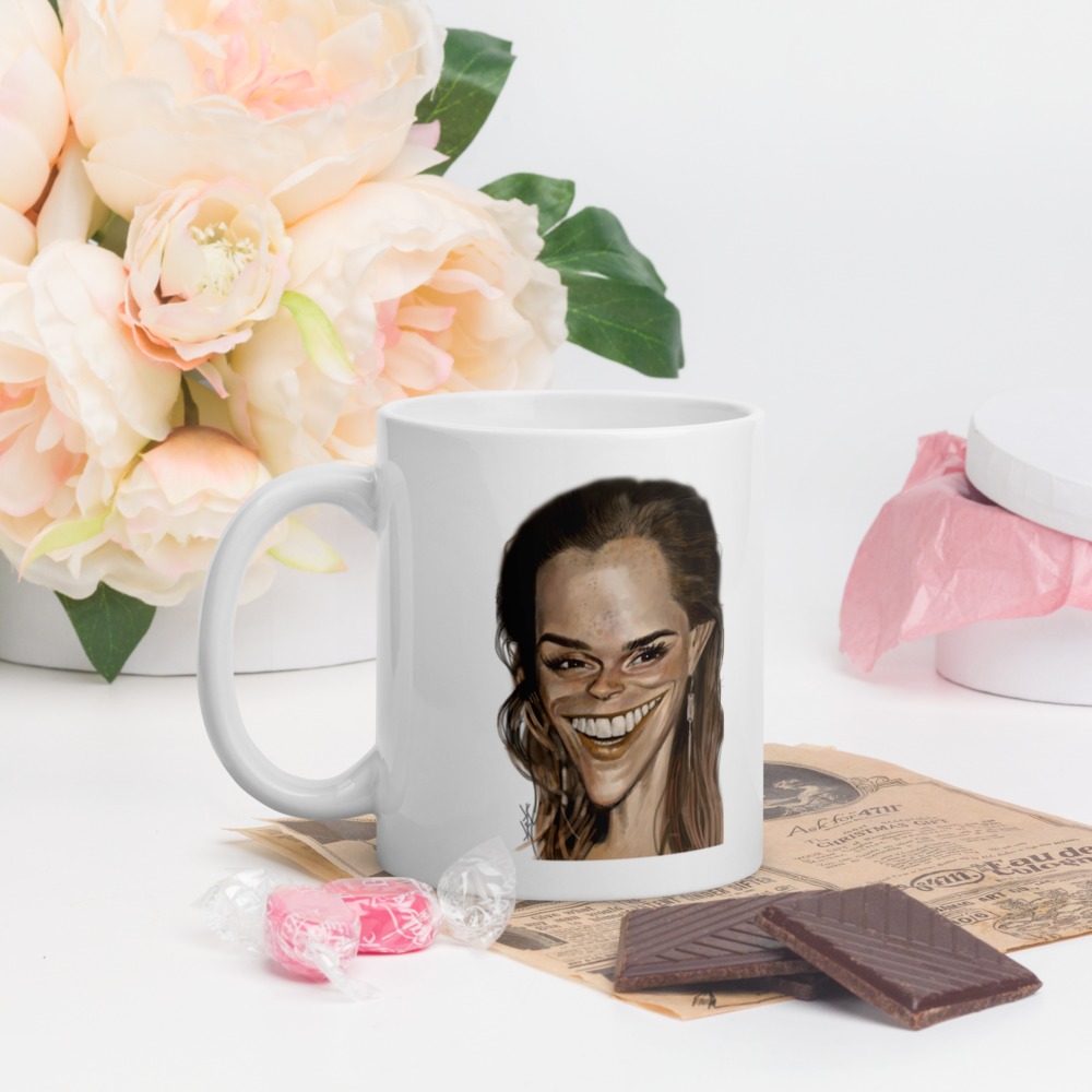 White Glossy Mug