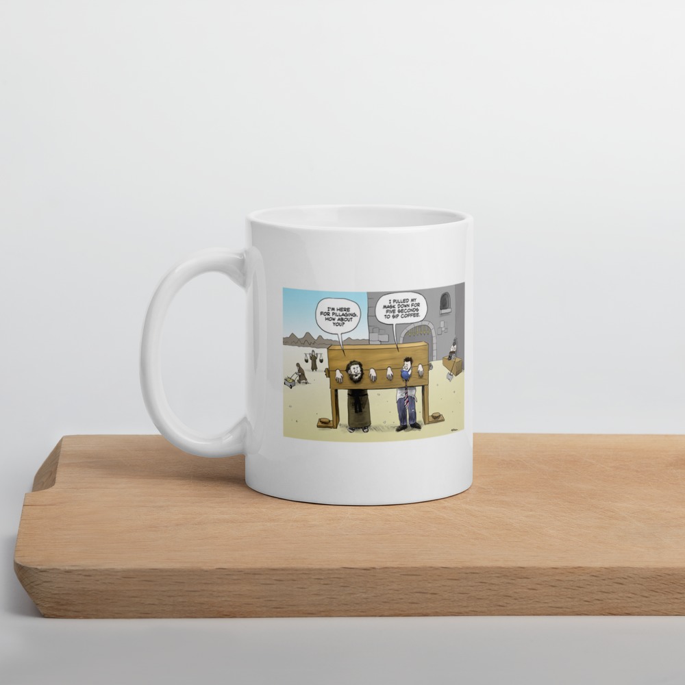 White Glossy Mug