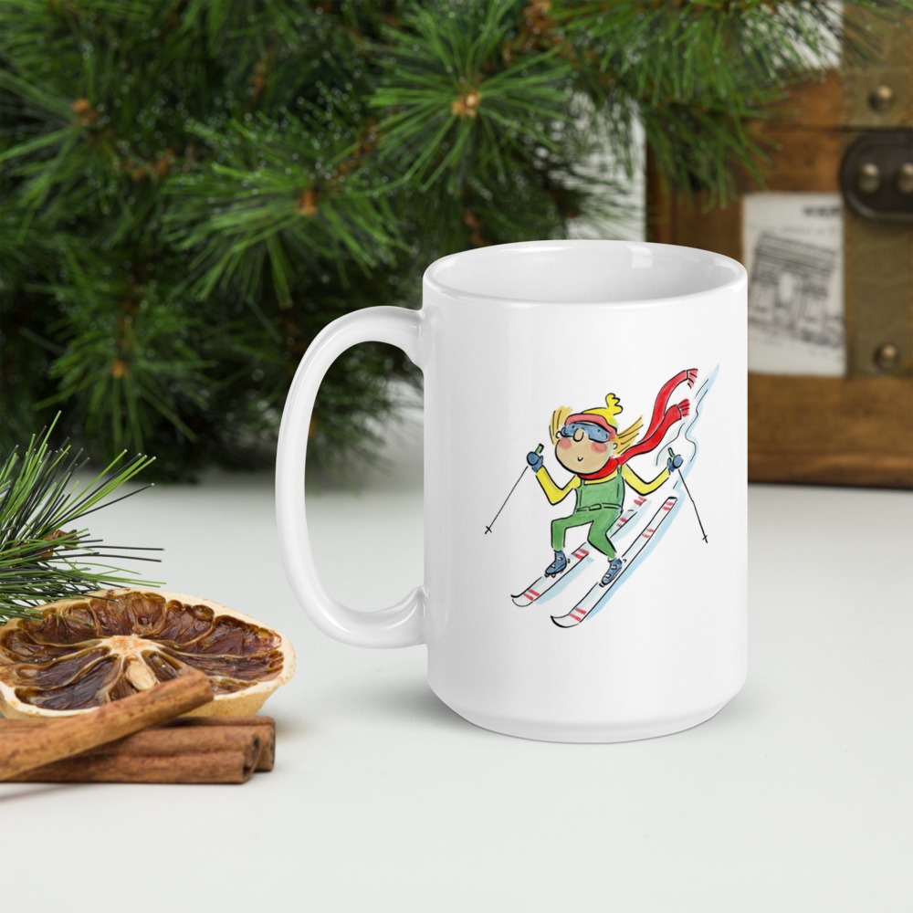White Glossy Mug