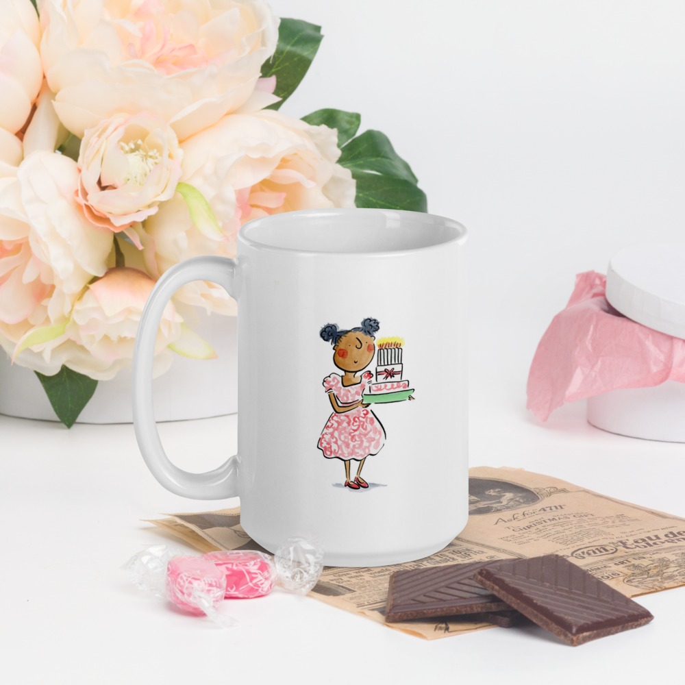 White Glossy Mug