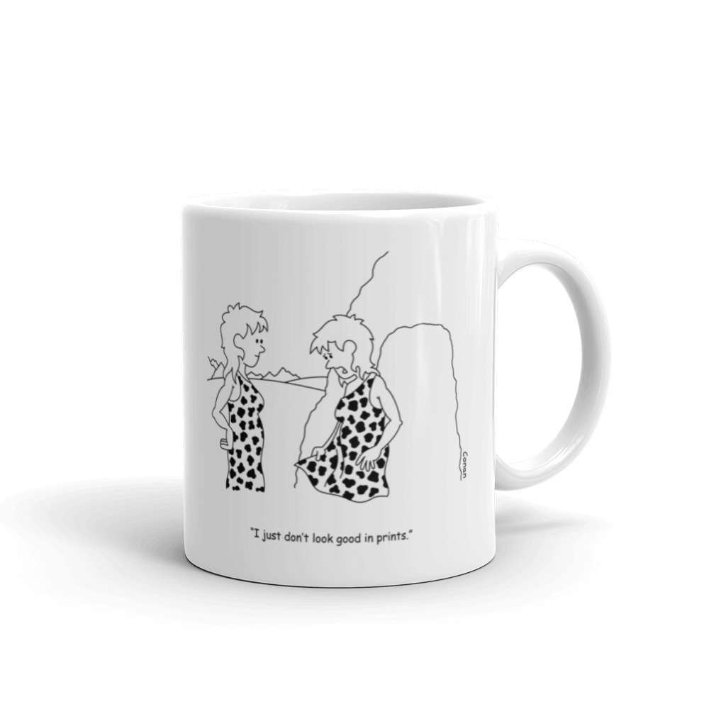 White Glossy Mug