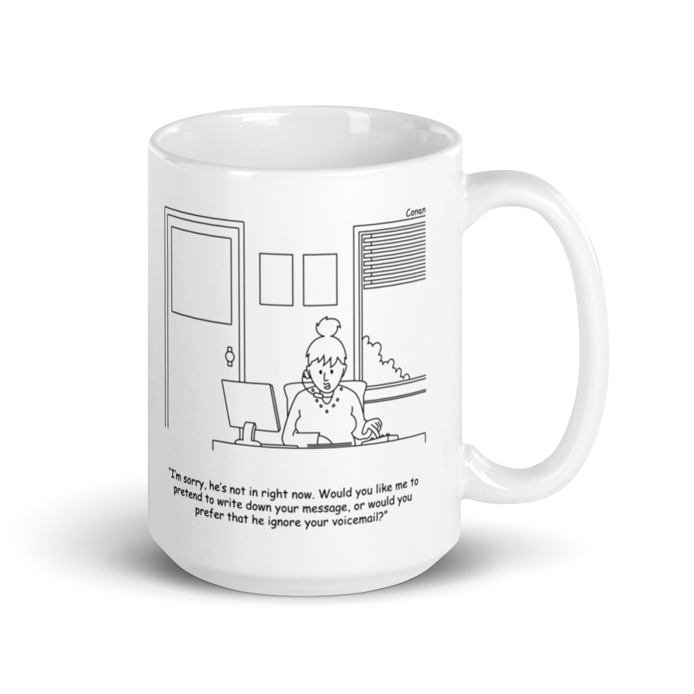 White Glossy Mug