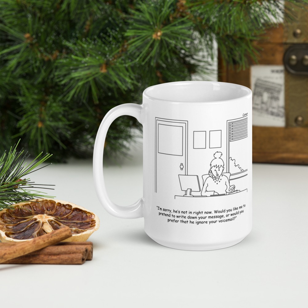 White Glossy Mug