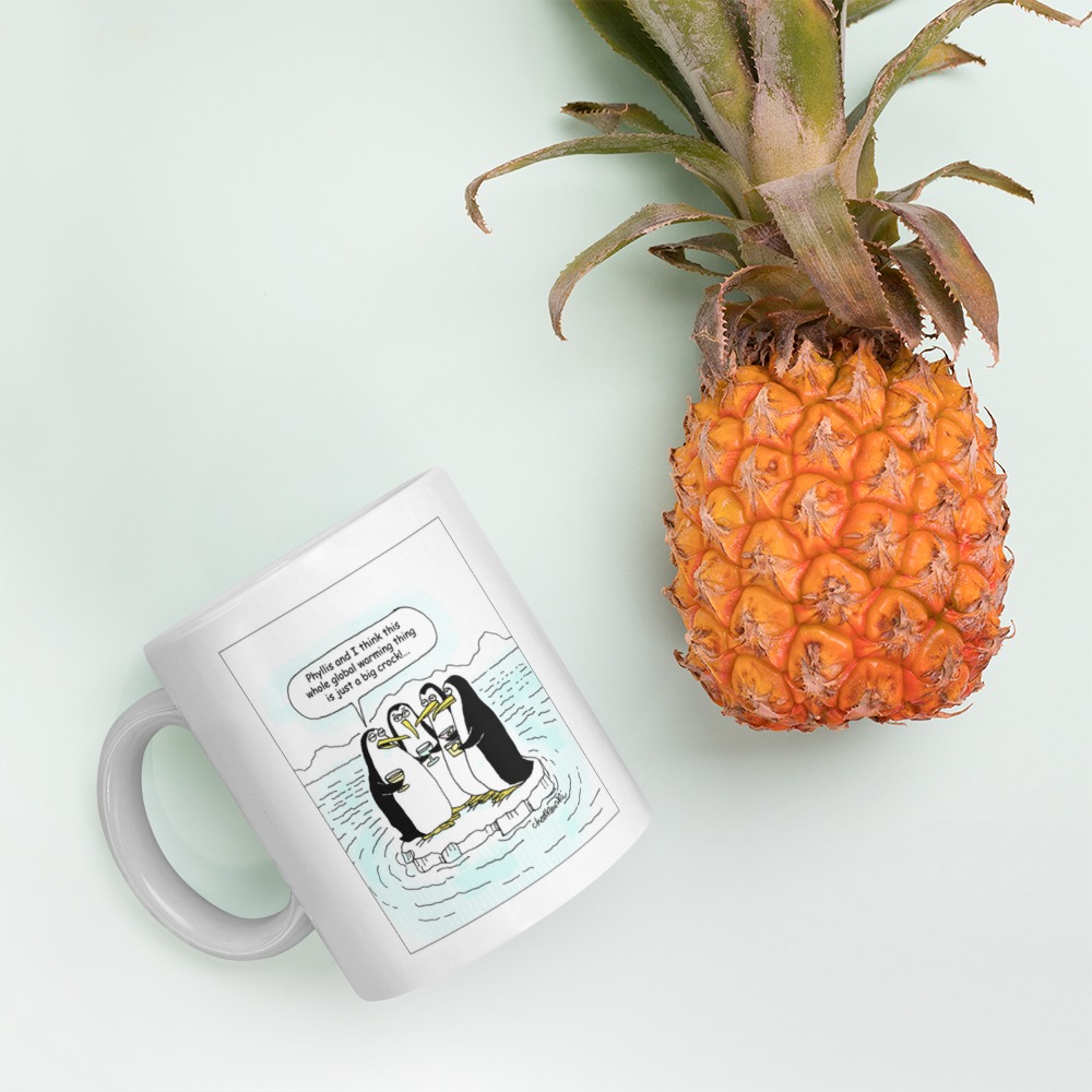White Glossy Mug