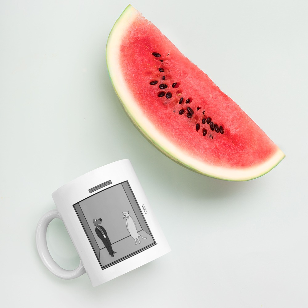 White Glossy Mug