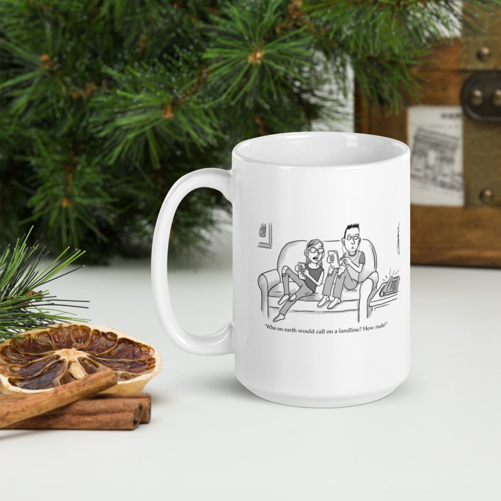 White Glossy Mug