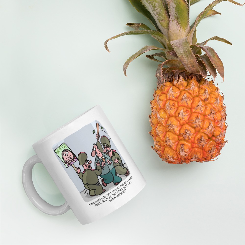 White Glossy Mug