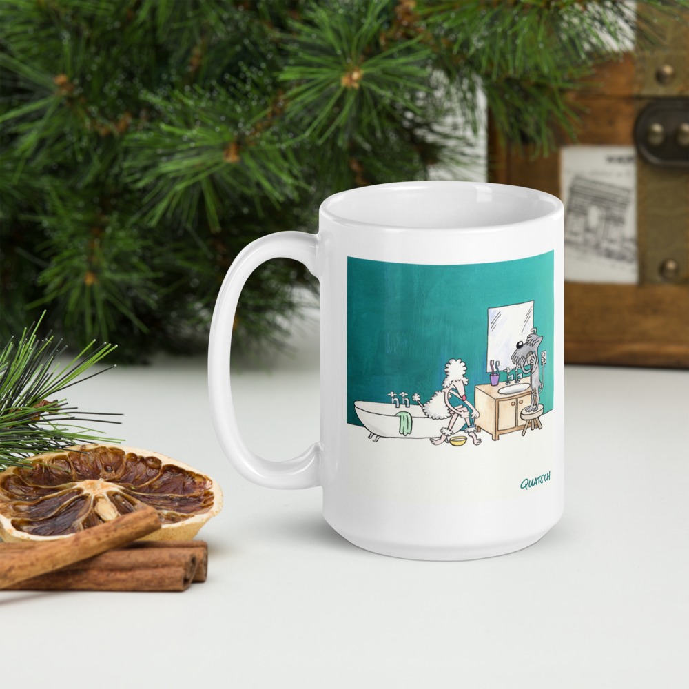 White Glossy Mug