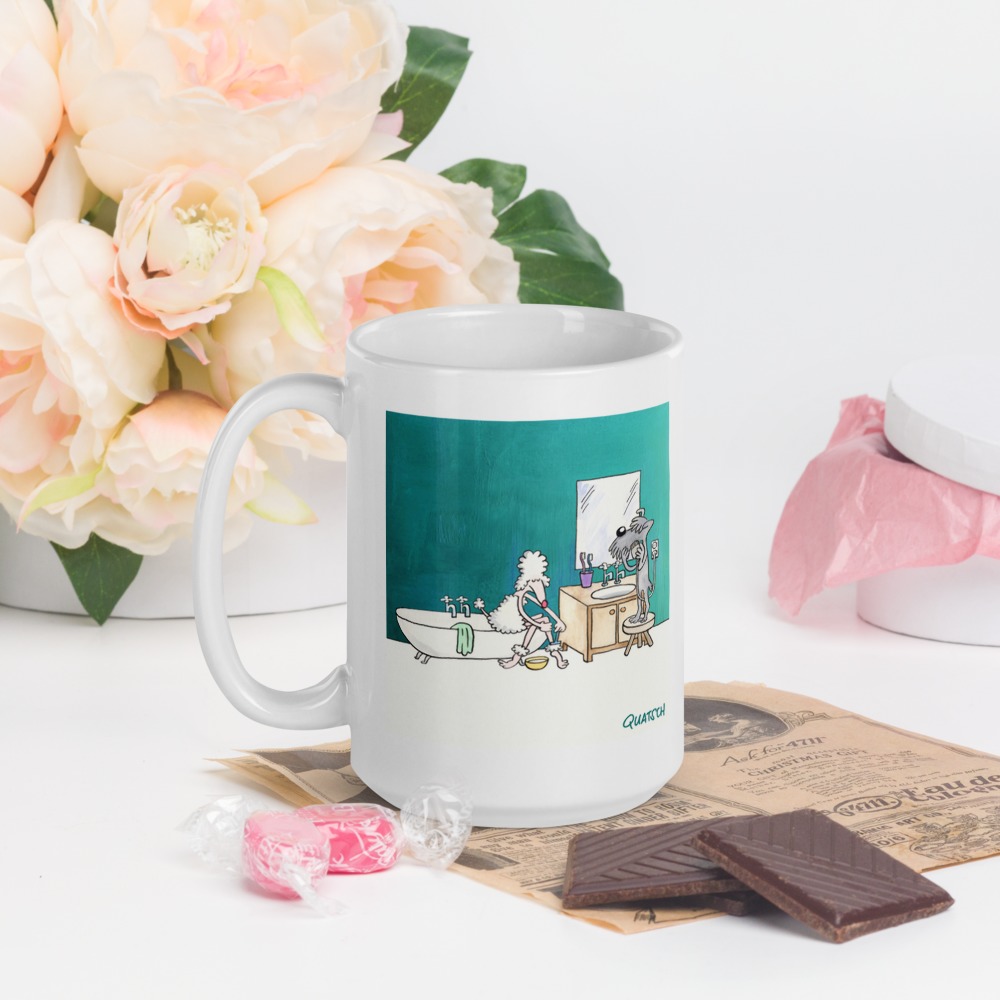 White Glossy Mug