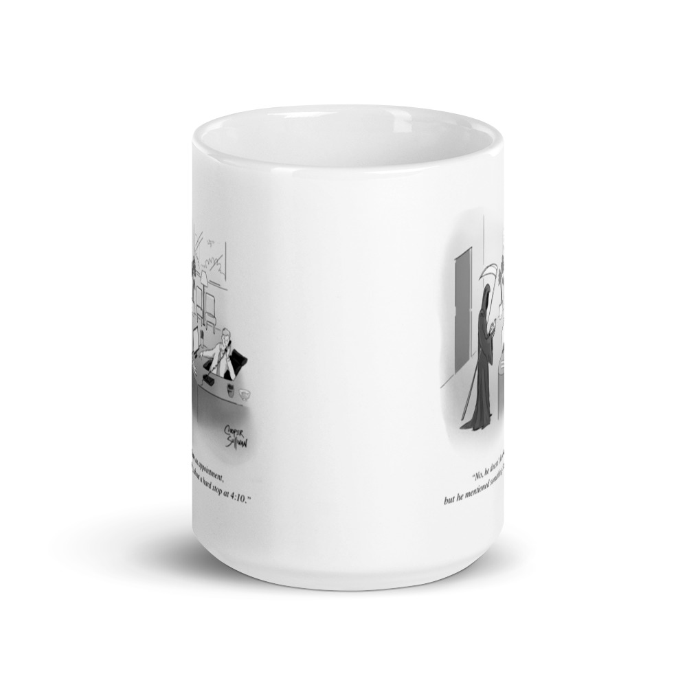 White Glossy Mug