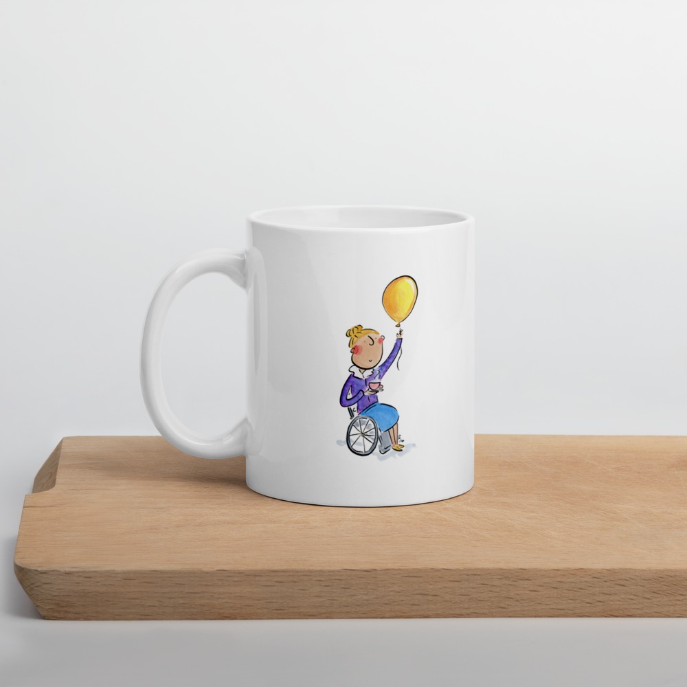 White Glossy Mug