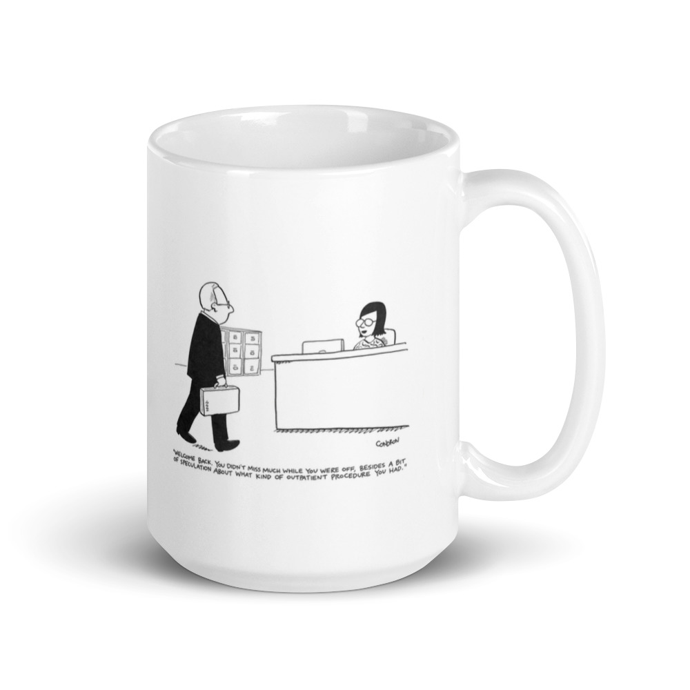 White Glossy Mug