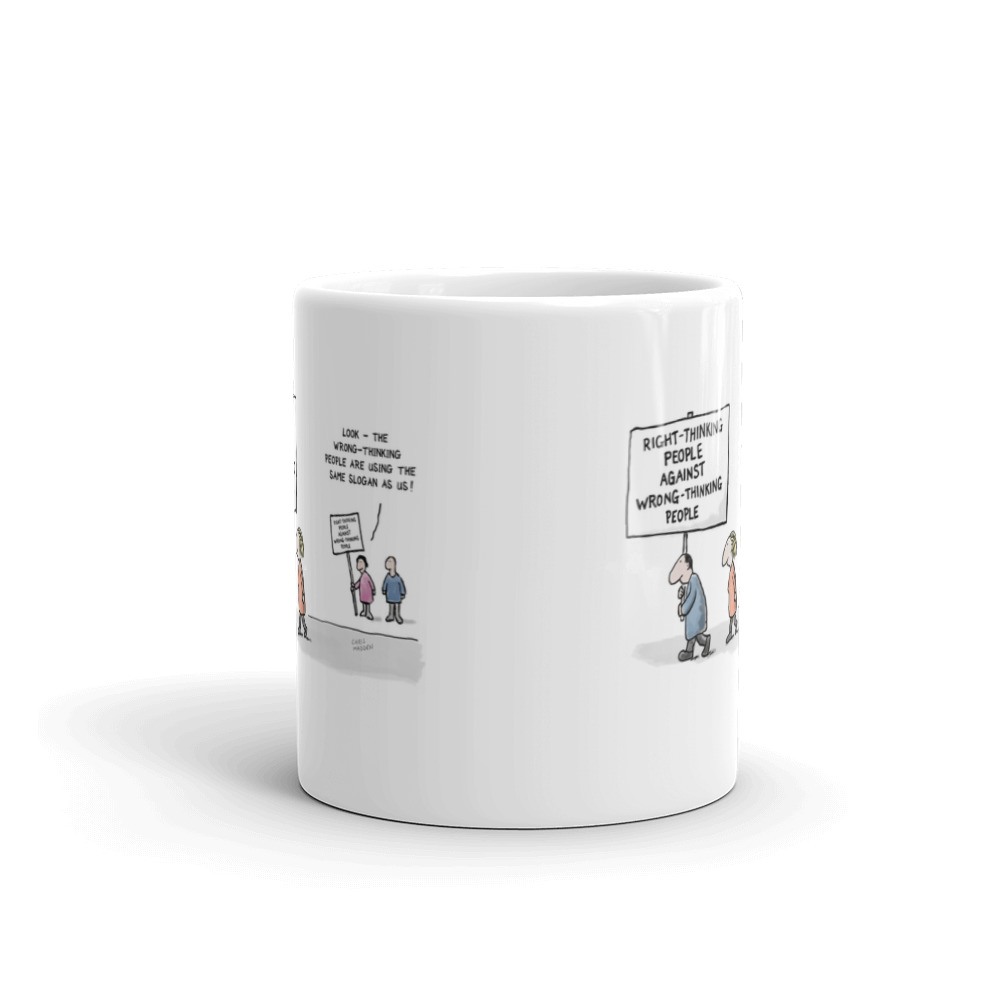White Glossy Mug