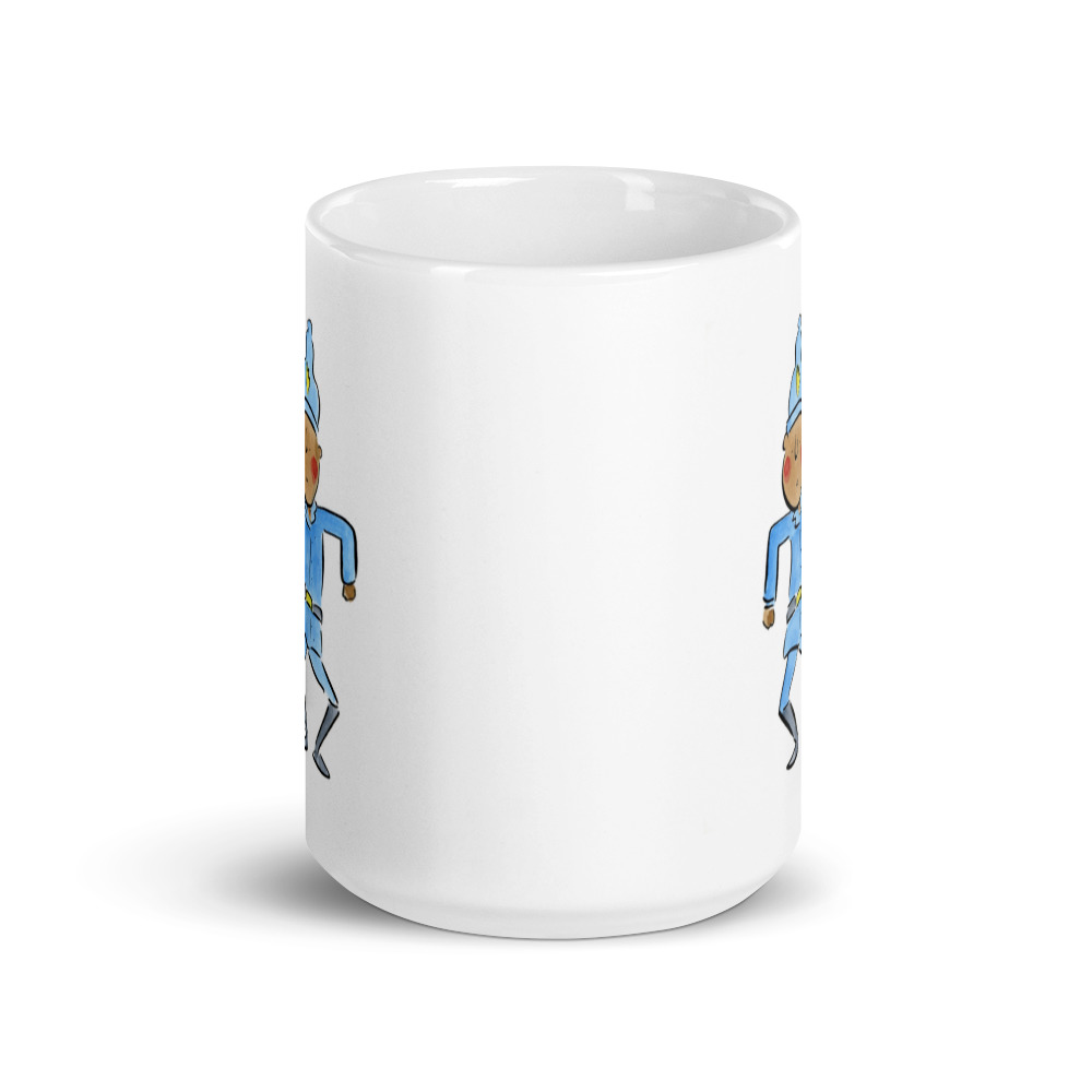 White Glossy Mug