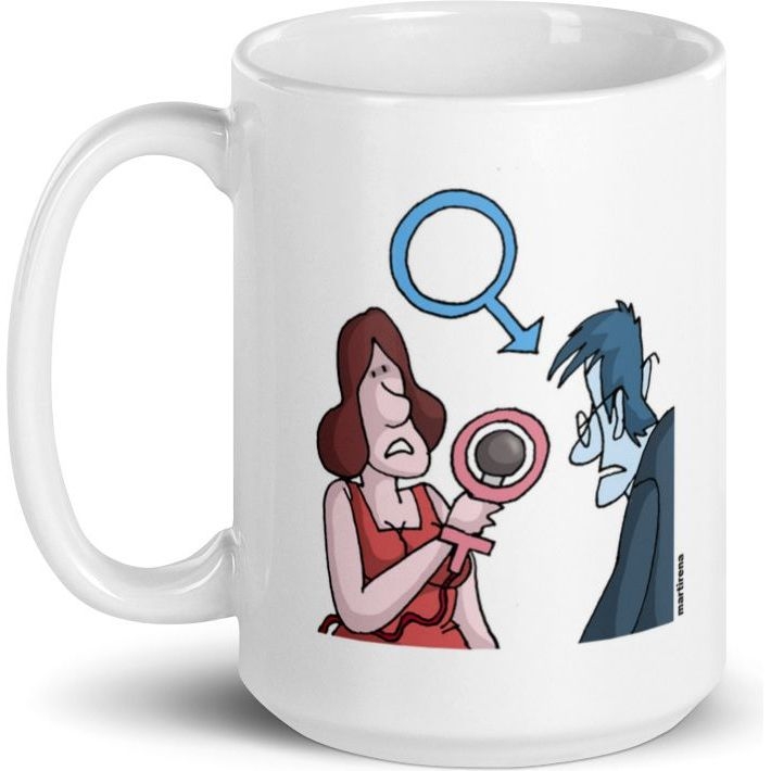 White Glossy Mug