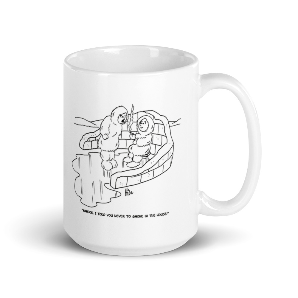 White Glossy Mug