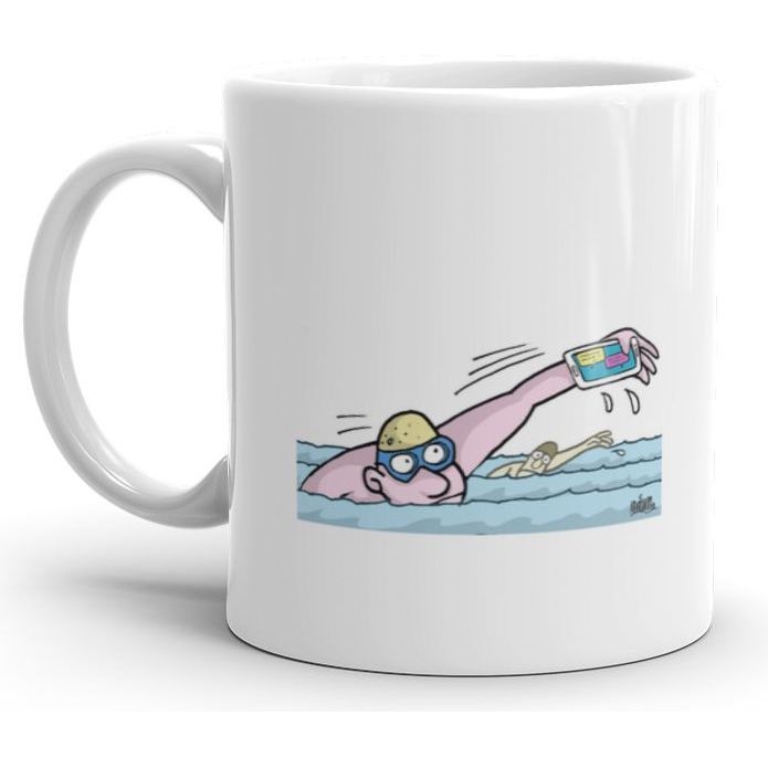 White Glossy Mug
