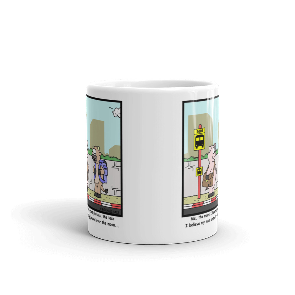 White Glossy Mug