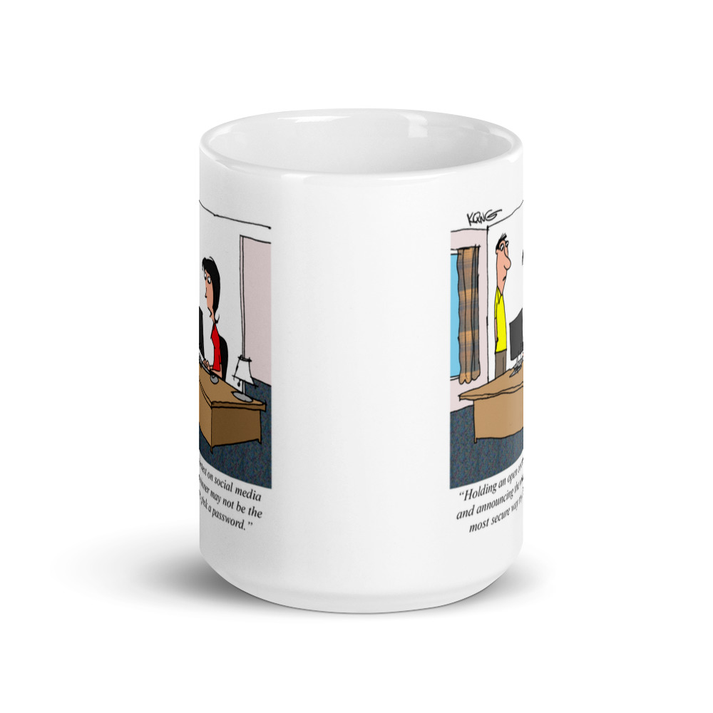 White Glossy Mug