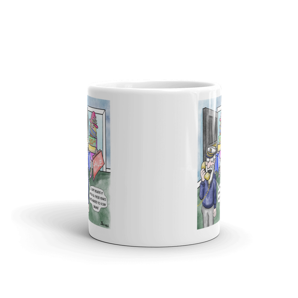 White Glossy Mug