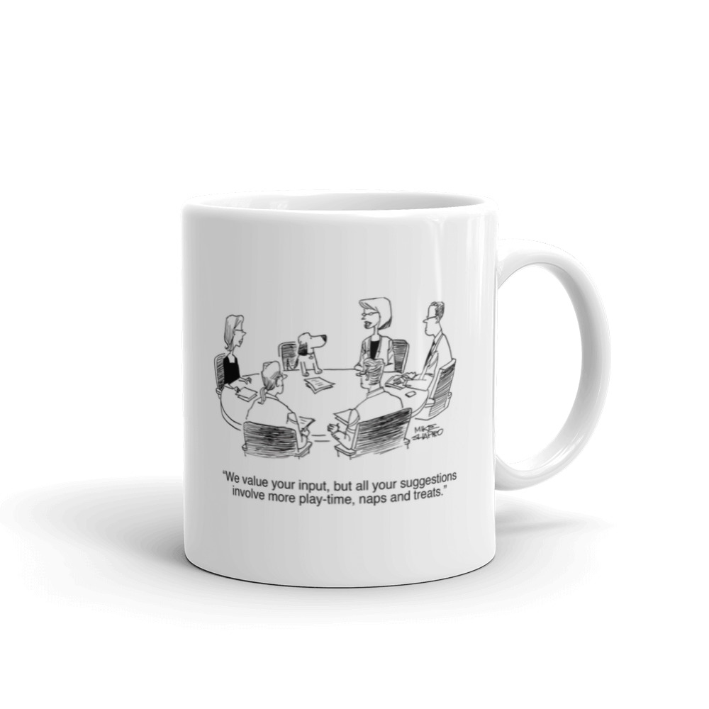 White Glossy Mug
