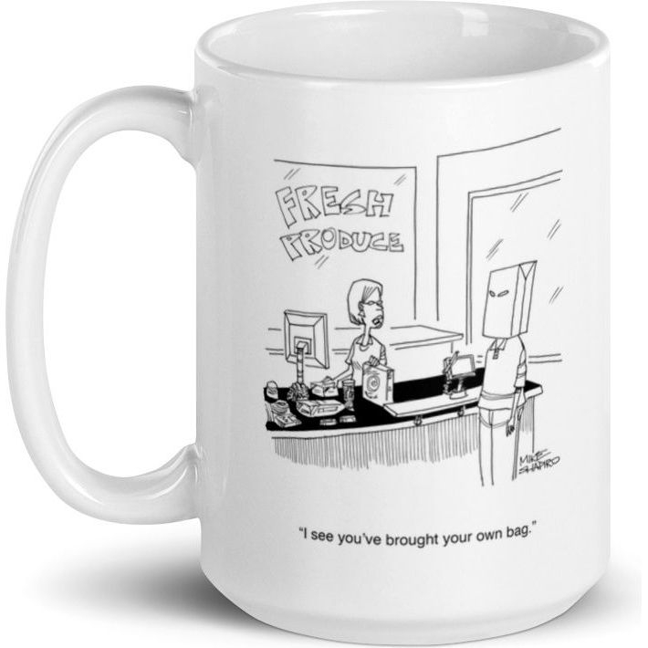White Glossy Mug