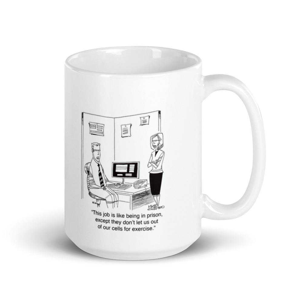 White Glossy Mug