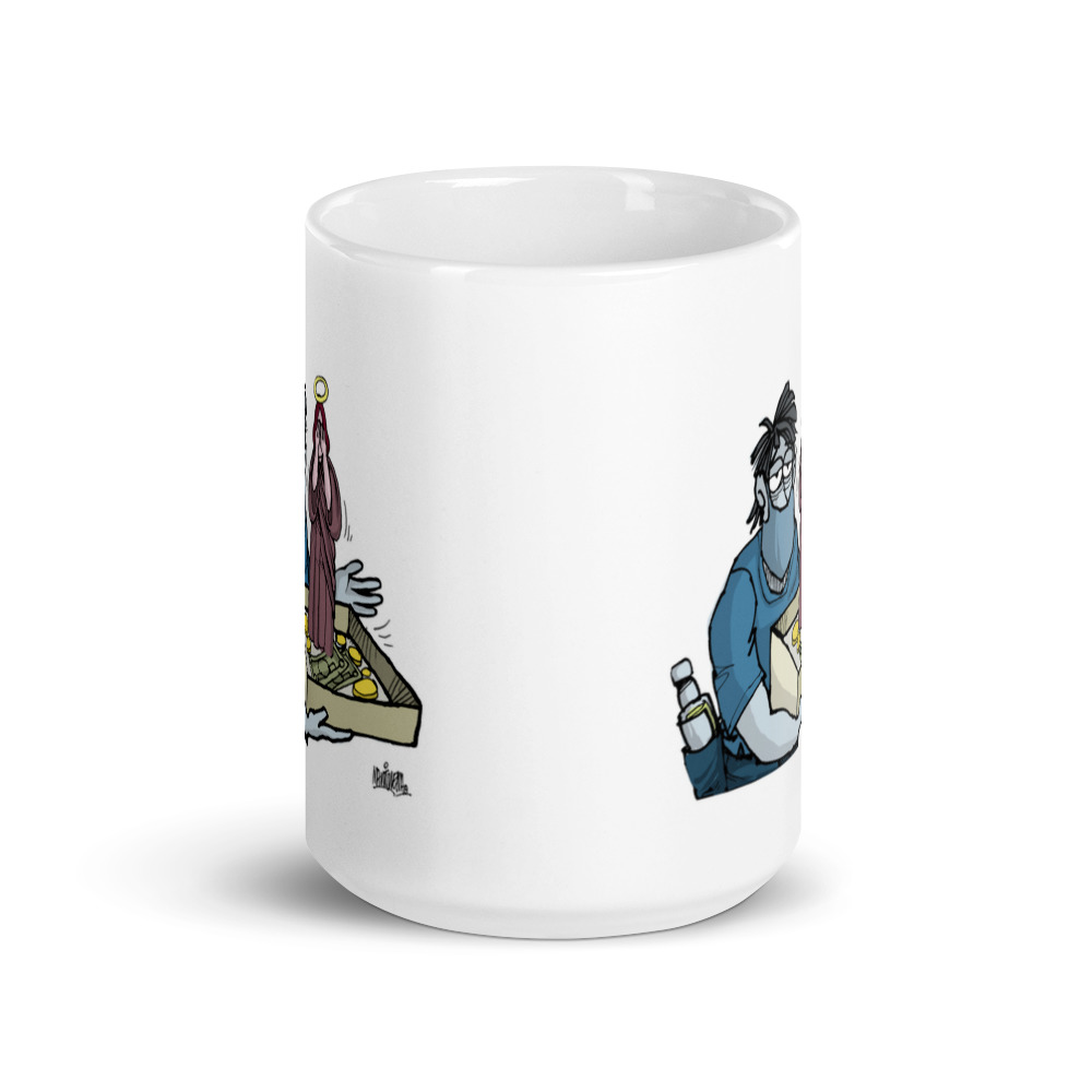 White Glossy Mug