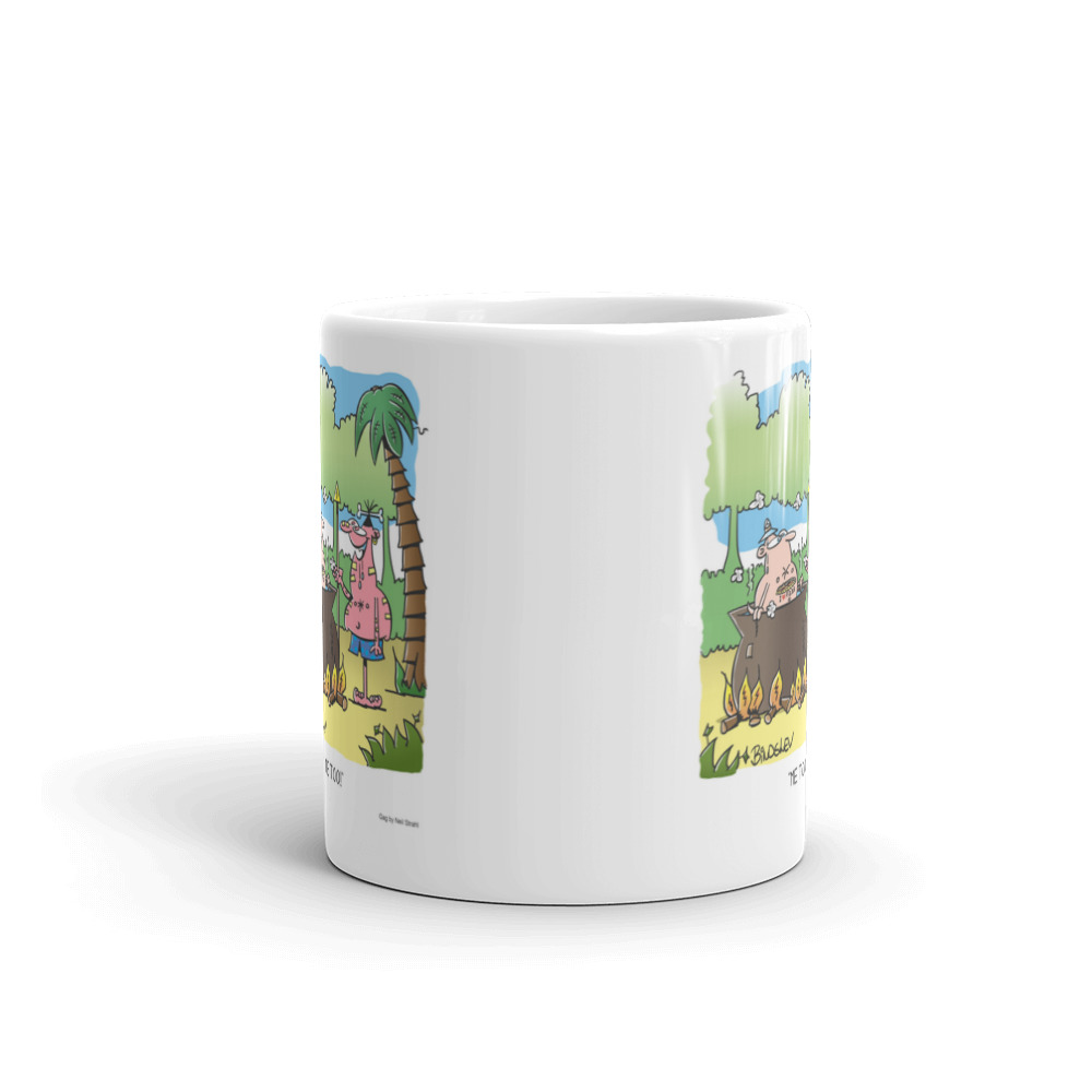White Glossy Mug