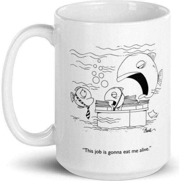 White Glossy Mug
