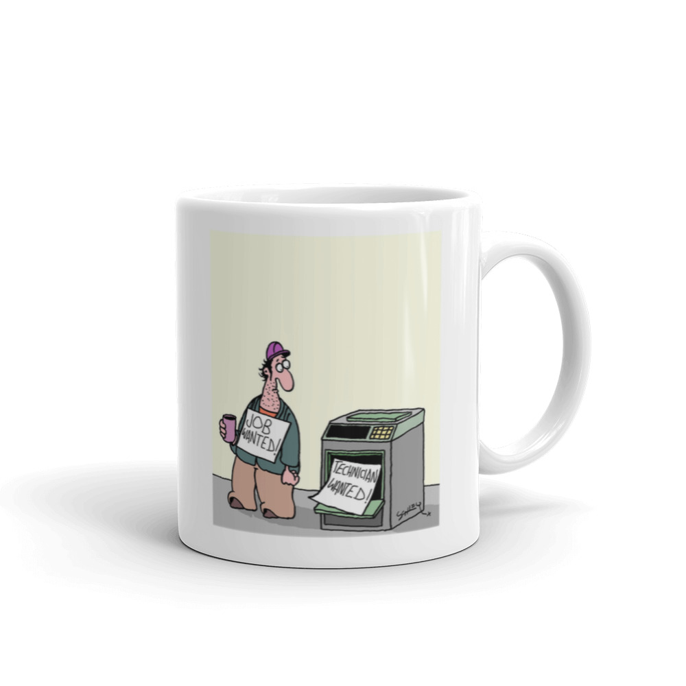 White Glossy Mug