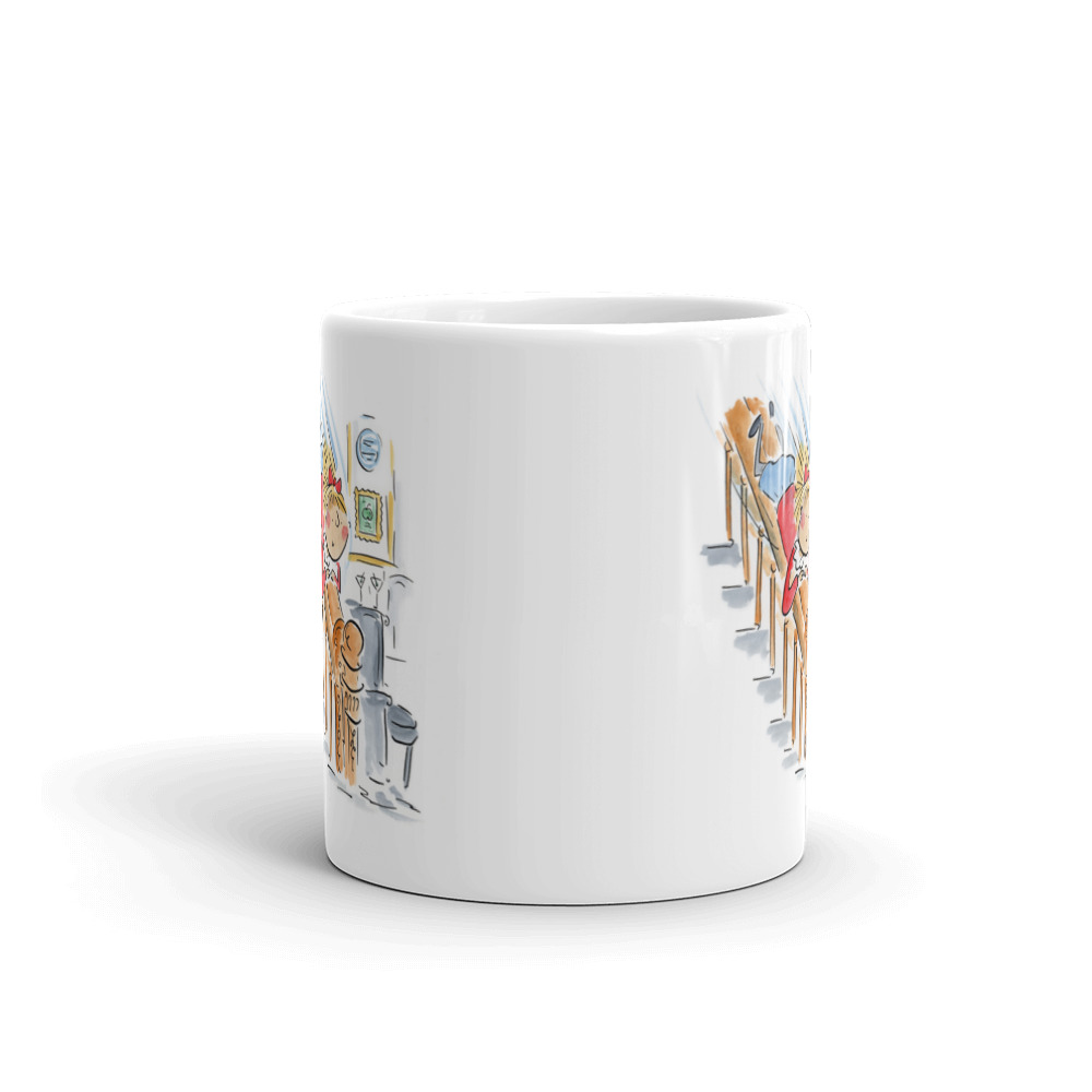 White Glossy Mug