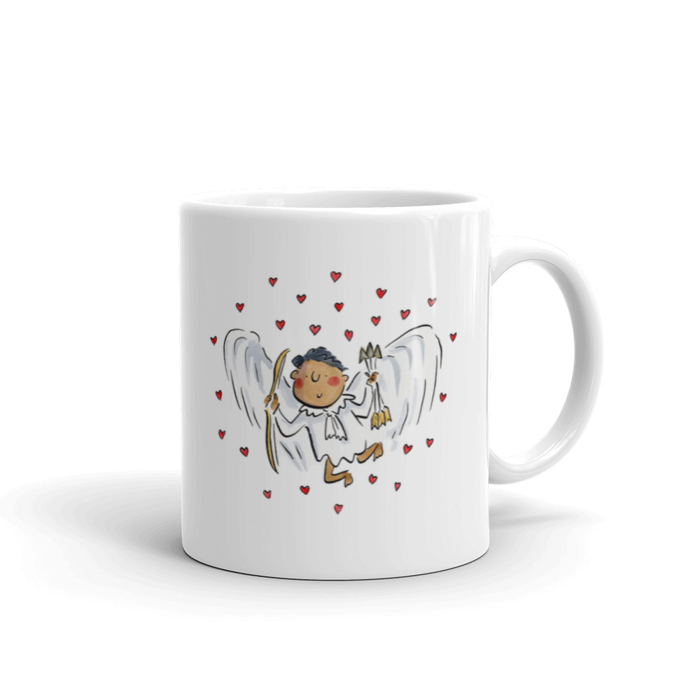 White Glossy Mug