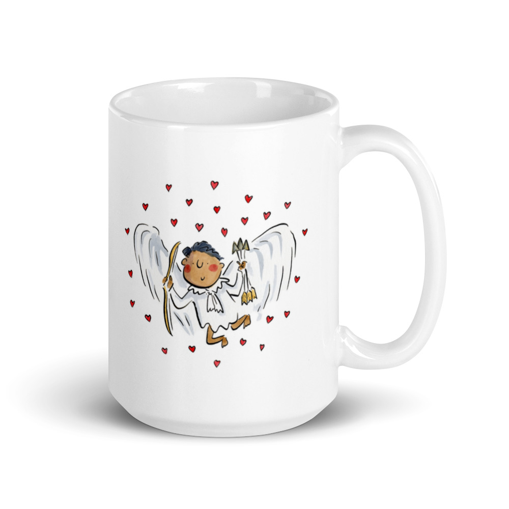 White Glossy Mug