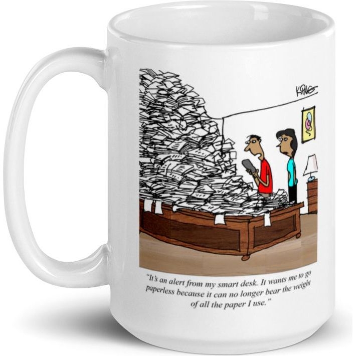 White Glossy Mug