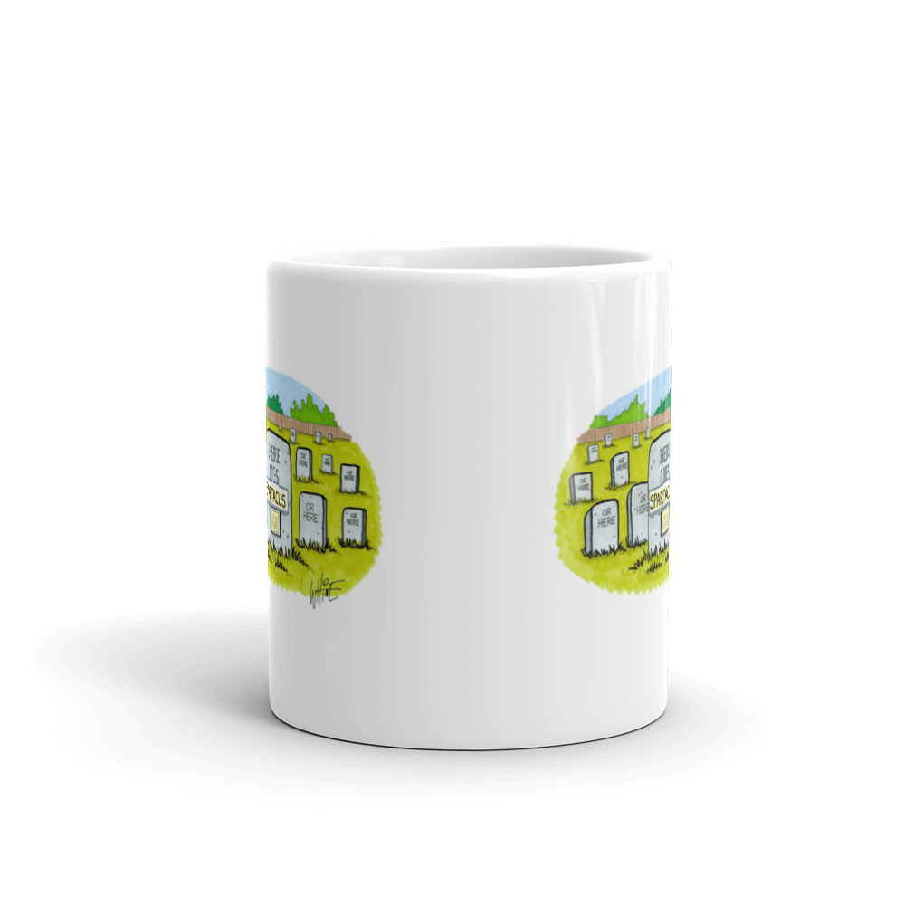 White Glossy Mug