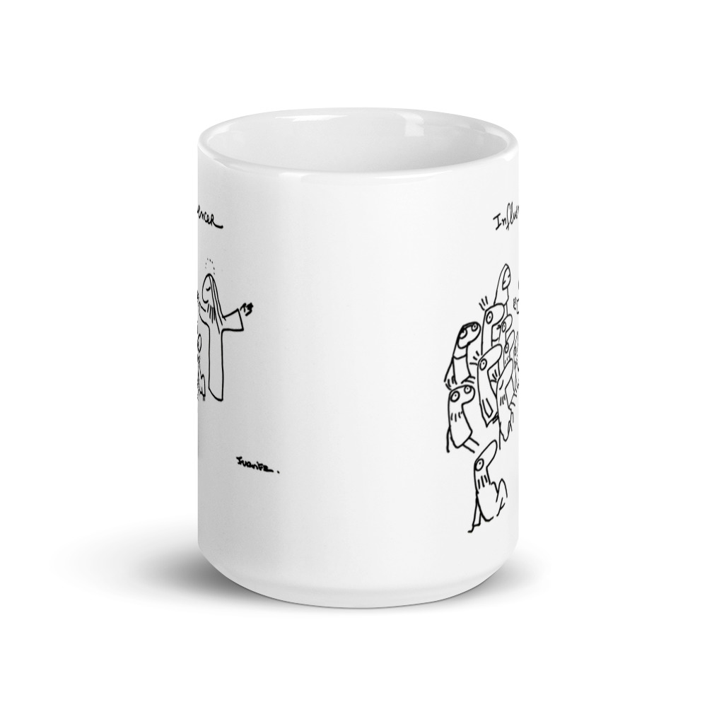 White Glossy Mug