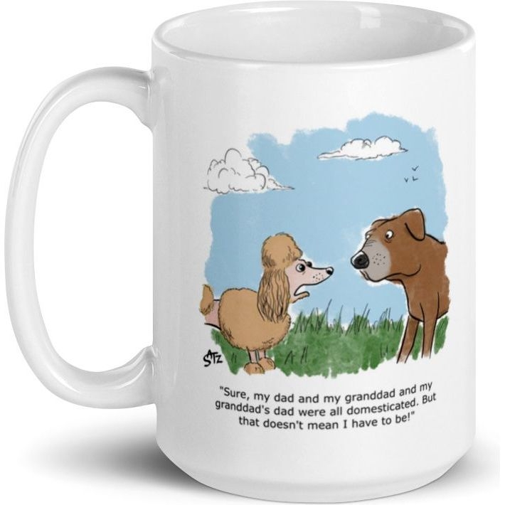 White Glossy Mug