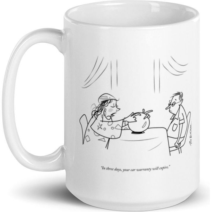 White Glossy Mug