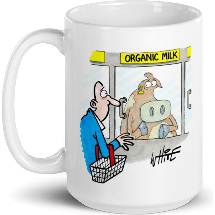 White Glossy Mug