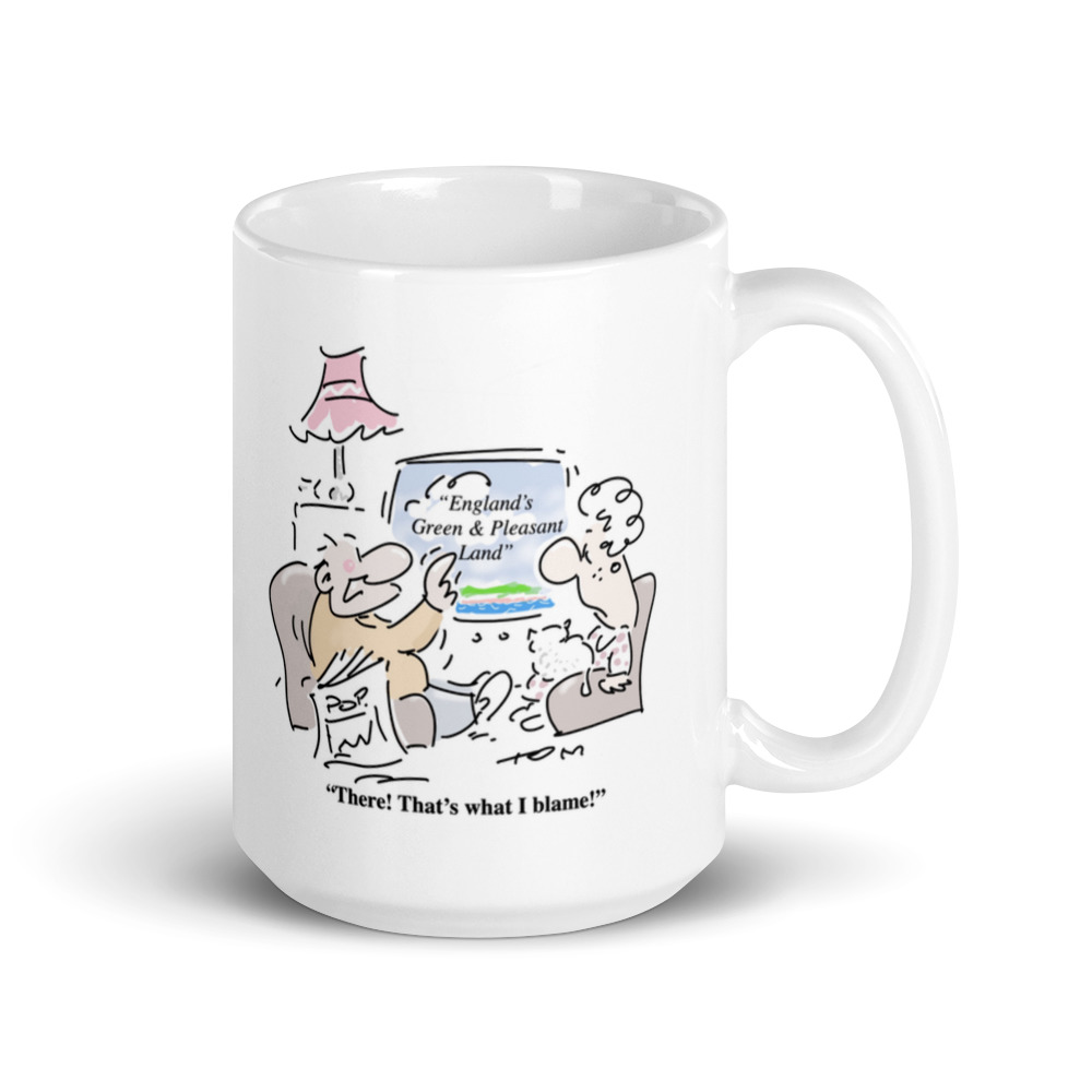 White Glossy Mug