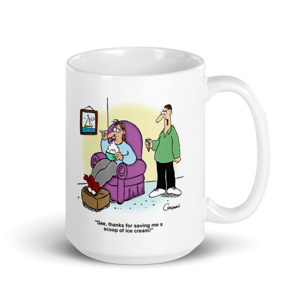 White Glossy Mug