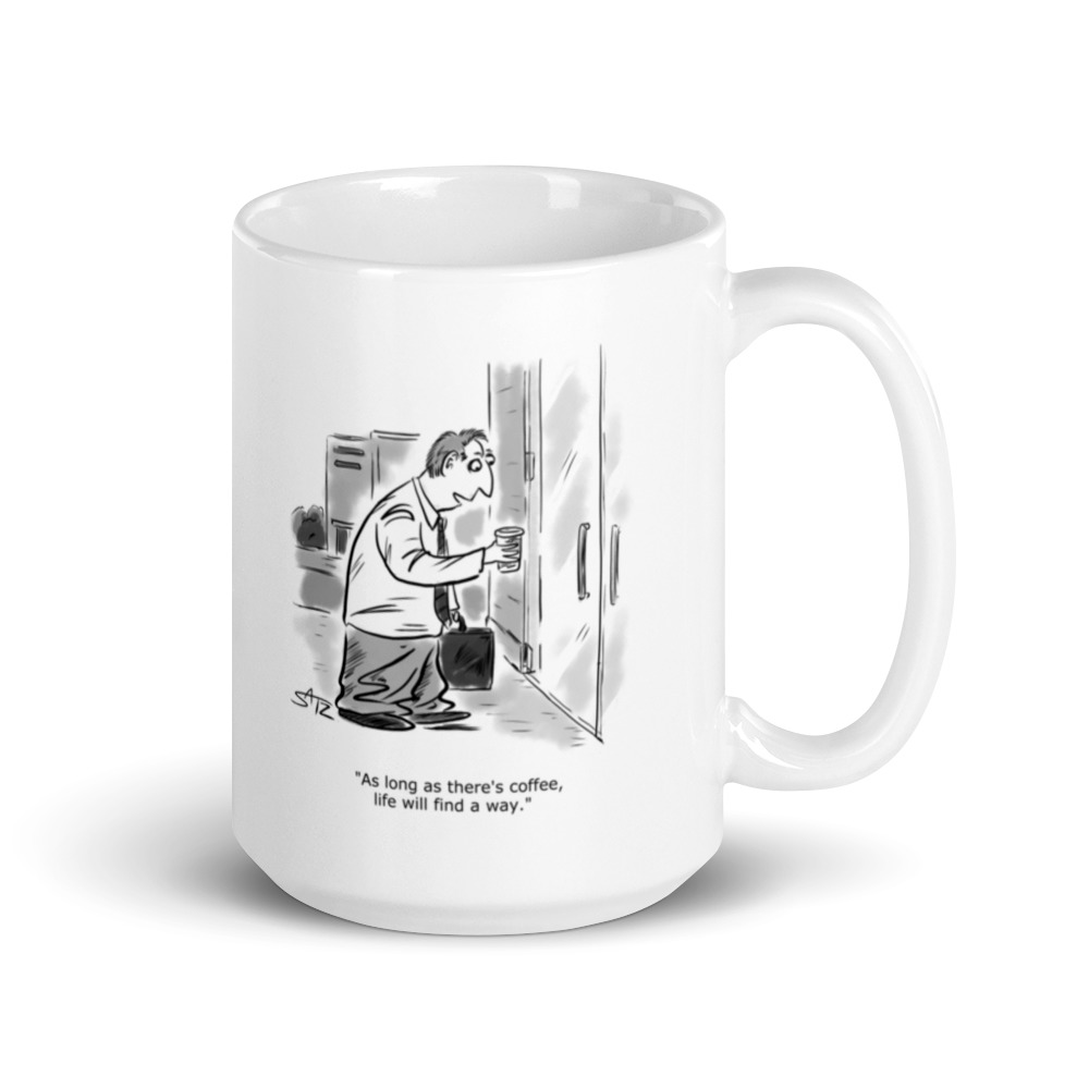White Glossy Mug