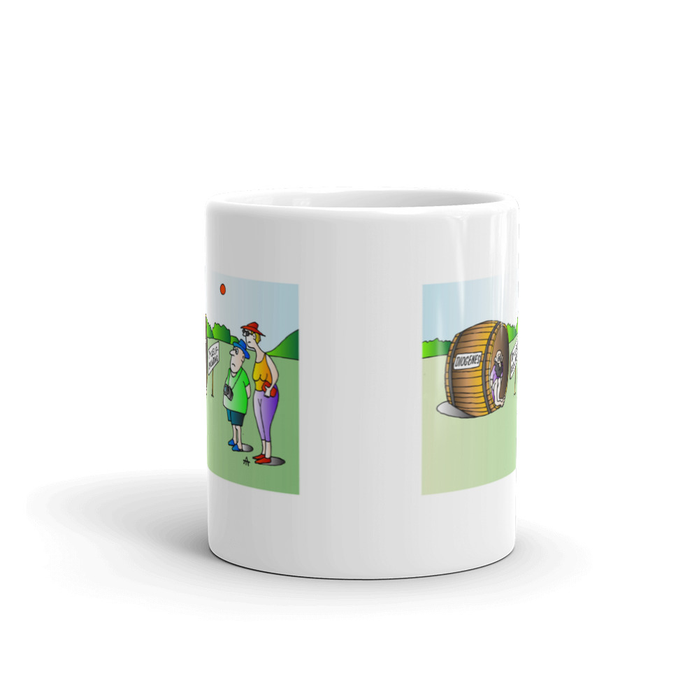 White Glossy Mug