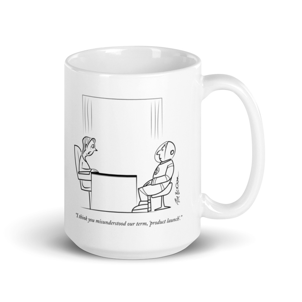 White Glossy Mug